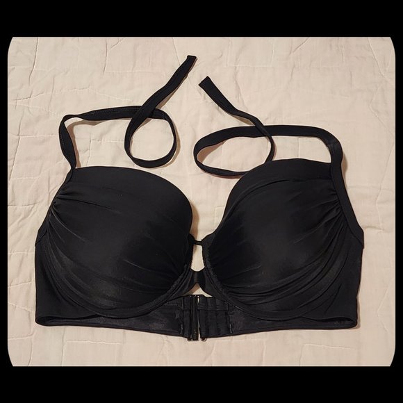 BODY GLOVE || Black Underwire DD Cup Bikini Top (SIZE L-XL) - Picture 1 of 5